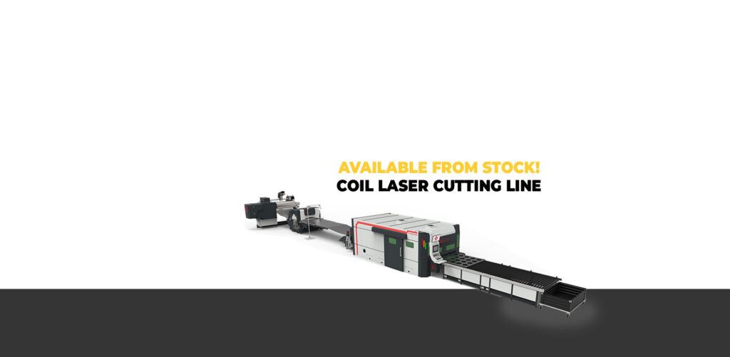 coil laser cutting line available from stock